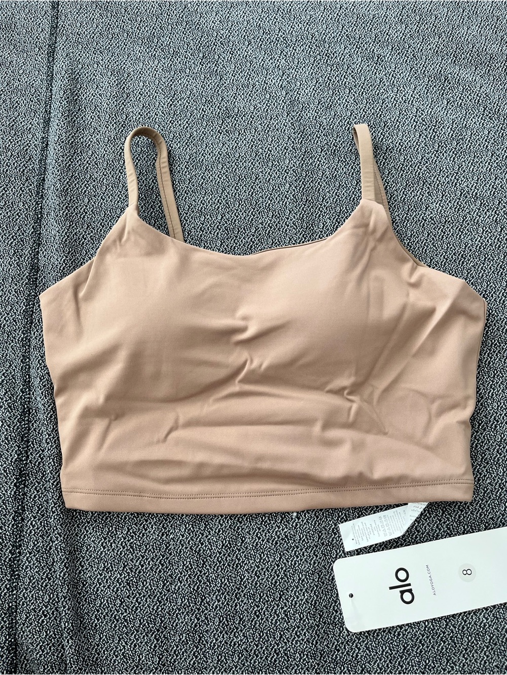 ALO Yoga Nude Seamless Scoop Bralette